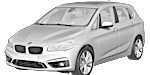 BMW F45 B260F Fault Code